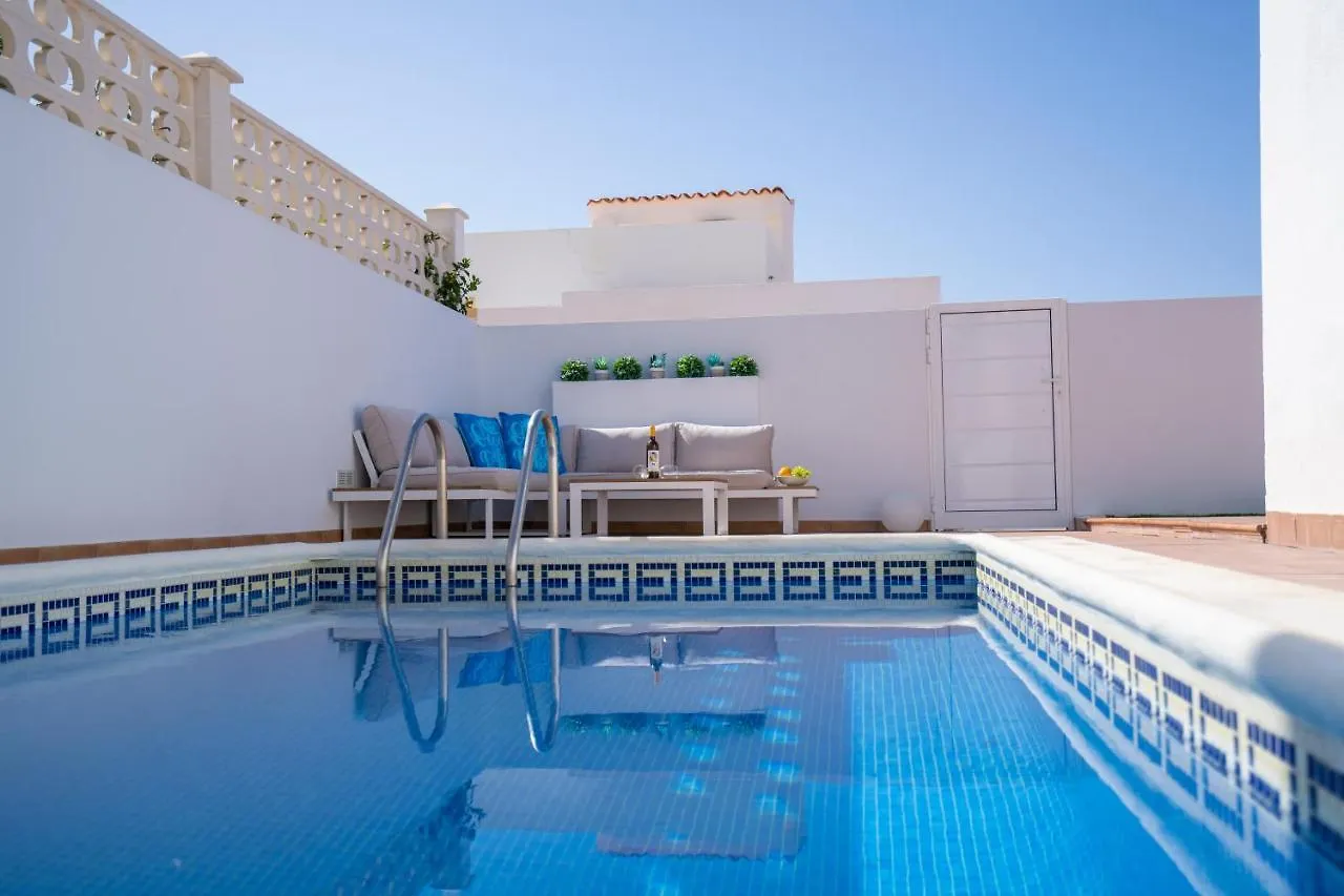 Ocean Vibes With Sea View And Private Heated Pool Villa Callao Salvaje 0*,  Spanyolország
